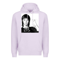 Lilac Jane Fonda Mugshot GIFT Premium Hoodie - Craftify