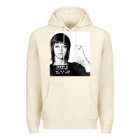 Sandshell Jane Fonda Mugshot GIFT Premium Hoodie - Craftify