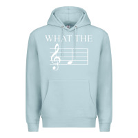 Blue Mist what the f note key music humor gift Premium Hoodie - Craftify