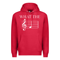 Cardinal what the f note key music humor gift Premium Hoodie - Craftify