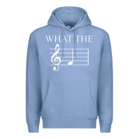 Colony Blue what the f note key music humor gift Premium Hoodie - Craftify