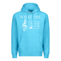 Ocean Blue what the f note key music humor gift Premium Hoodie - Craftify