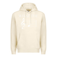 Tofu what the f note key music humor gift Premium Hoodie - Craftify