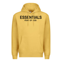 Antique Gold Fear Of God Essentials Premium Hoodie - Craftify
