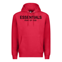 Cardinal Fear Of God Essentials Premium Hoodie - Craftify