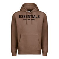 Chestnut Fear Of God Essentials Premium Hoodie - Craftify