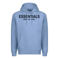 Colony Blue Fear Of God Essentials Premium Hoodie - Craftify