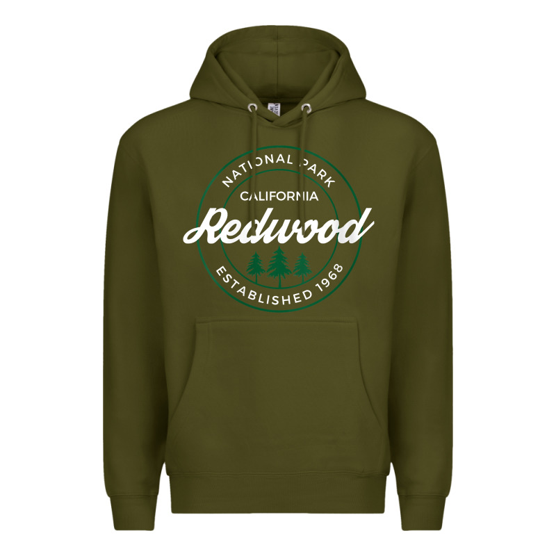 Womens Redwood National Park California Gifts Souvenir Ca V Neck T Shi Premium Hoodie by Craftify | Teevron