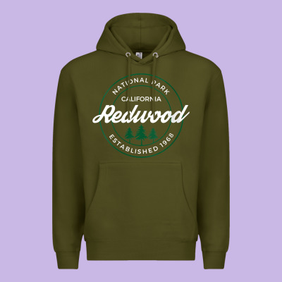 Womens Redwood National Park California Gifts Souvenir Ca V Neck T Shi Premium Hoodie Designed By Craftify