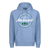 Colony Blue womens redwood national park california gifts souvenir ca v neck t shi Premium Hoodie - Craftify