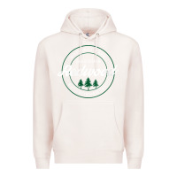 Pale Pink womens redwood national park california gifts souvenir ca v neck t shi Premium Hoodie - Craftify
