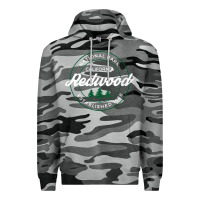Slate Camo womens redwood national park california gifts souvenir ca v neck t shi Premium Hoodie - Craftify