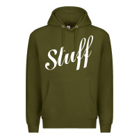 Army Green stuff Premium Hoodie - Craftify