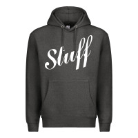 Charcoal Heather stuff Premium Hoodie - Craftify