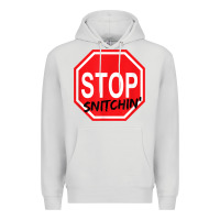 Dove Grey stop snitching stop snitchin t shirt Premium Hoodie - Craftify