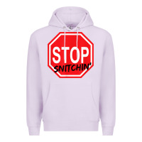 Lilac stop snitching stop snitchin t shirt Premium Hoodie - Craftify
