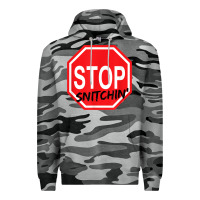 Slate Camo stop snitching stop snitchin t shirt Premium Hoodie - Craftify