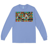 Colony Blue western autism  cup Long Sleeve Tee - Artiststas