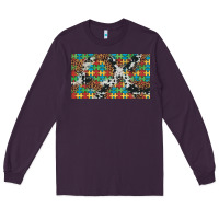 Plum western autism  cup Long Sleeve Tee - Artiststas