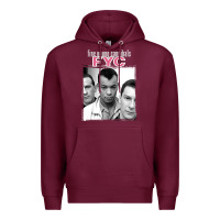 Burgundy Fine young cannibals fyc Premium Hoodie - Craftify
