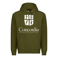 Army Green Concordia University, St. Paul, apparel Premium Hoodie - Craftify