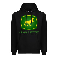 Black juan deere   the farmer   the gardener   the landscaper sweatshirt Premium Hoodie - Craftify