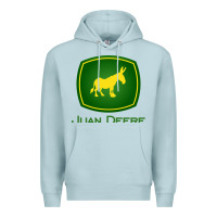 Blue Mist juan deere   the farmer   the gardener   the landscaper sweatshirt Premium Hoodie - Craftify