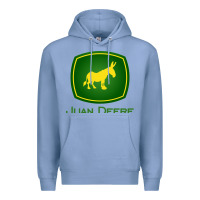 Colony Blue juan deere   the farmer   the gardener   the landscaper sweatshirt Premium Hoodie - Craftify