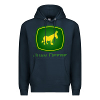 Navy juan deere   the farmer   the gardener   the landscaper sweatshirt Premium Hoodie - Craftify