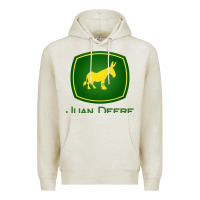 Oatmeal Heather juan deere   the farmer   the gardener   the landscaper sweatshirt Premium Hoodie - Craftify
