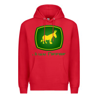 Red juan deere   the farmer   the gardener   the landscaper sweatshirt Premium Hoodie - Craftify