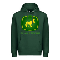 Sports Green juan deere   the farmer   the gardener   the landscaper sweatshirt Premium Hoodie - Craftify