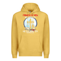 Antique Gold fisher of men we catch  em he cleans  em matthew 4 19 Premium Hoodie - Craftify