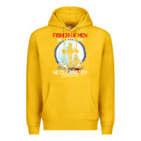 Lemon fisher of men we catch  em he cleans  em matthew 4 19 Premium Hoodie - Craftify