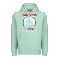 Seafoam fisher of men we catch  em he cleans  em matthew 4 19 Premium Hoodie - Craftify
