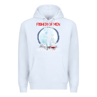 White fisher of men we catch  em he cleans  em matthew 4 19 Premium Hoodie - Craftify