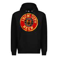 Black #beer irons city Premium Hoodie - Craftify