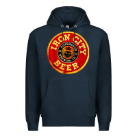 Navy #beer irons city Premium Hoodie - Craftify