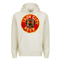 Oatmeal Heather #beer irons city Premium Hoodie - Craftify