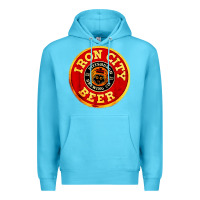 Ocean Blue #beer irons city Premium Hoodie - Craftify