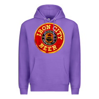 Purple #beer irons city Premium Hoodie - Craftify