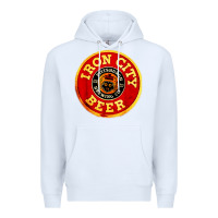 White #beer irons city Premium Hoodie - Craftify