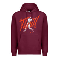 Burgundy will clark   the thrill   san francisco baseball t shirt Premium Hoodie - Craftify