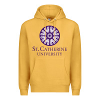 Mustard ST. CATHERINE UNIVERSITY Premium Hoodie - Craftify