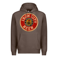 Coffee beer irons city pittsburgh beer lover t shirt Premium Hoodie - Craftify