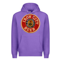 Purple beer irons city pittsburgh beer lover t shirt Premium Hoodie - Craftify
