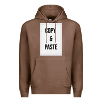 Chestnut Copy Paste Premium Hoodie - Craftify
