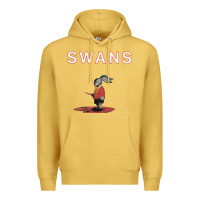 Antique Gold Swans Premium Hoodie - Craftify