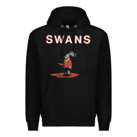 Black Swans Premium Hoodie - Craftify