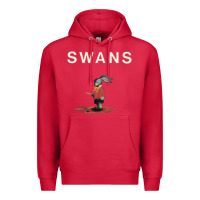 Cardinal Swans Premium Hoodie - Craftify